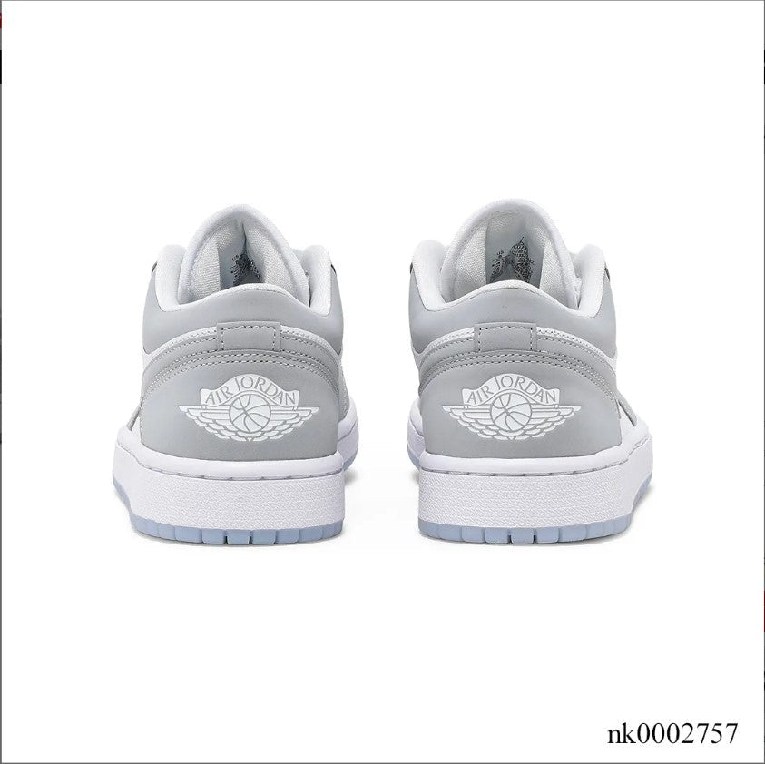Air Jordan 1 Low White Wolf Grey Shoes Sneakers