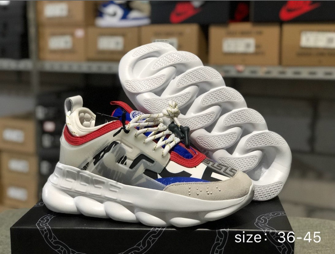 Versace x Chain Reaction Clash Shoes Sneakers