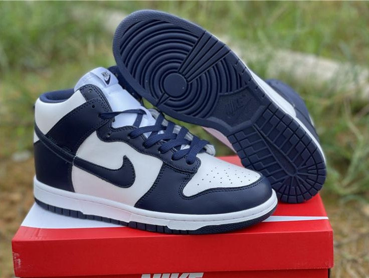 Dunk High Championship Navy Shoes Sneakers
