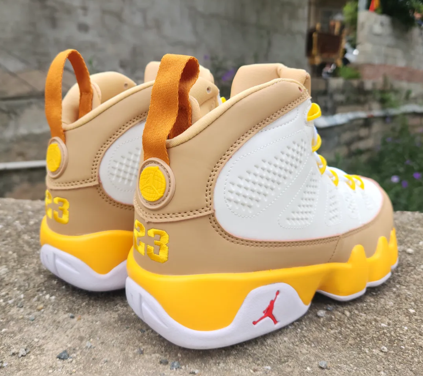 Air Jordan 9 Mustard Shoes Sneakers