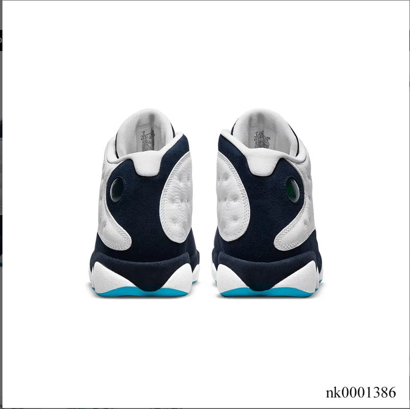 Air Jordan 13 Retro White Obsidian Powder Blue Shoes Sneakers