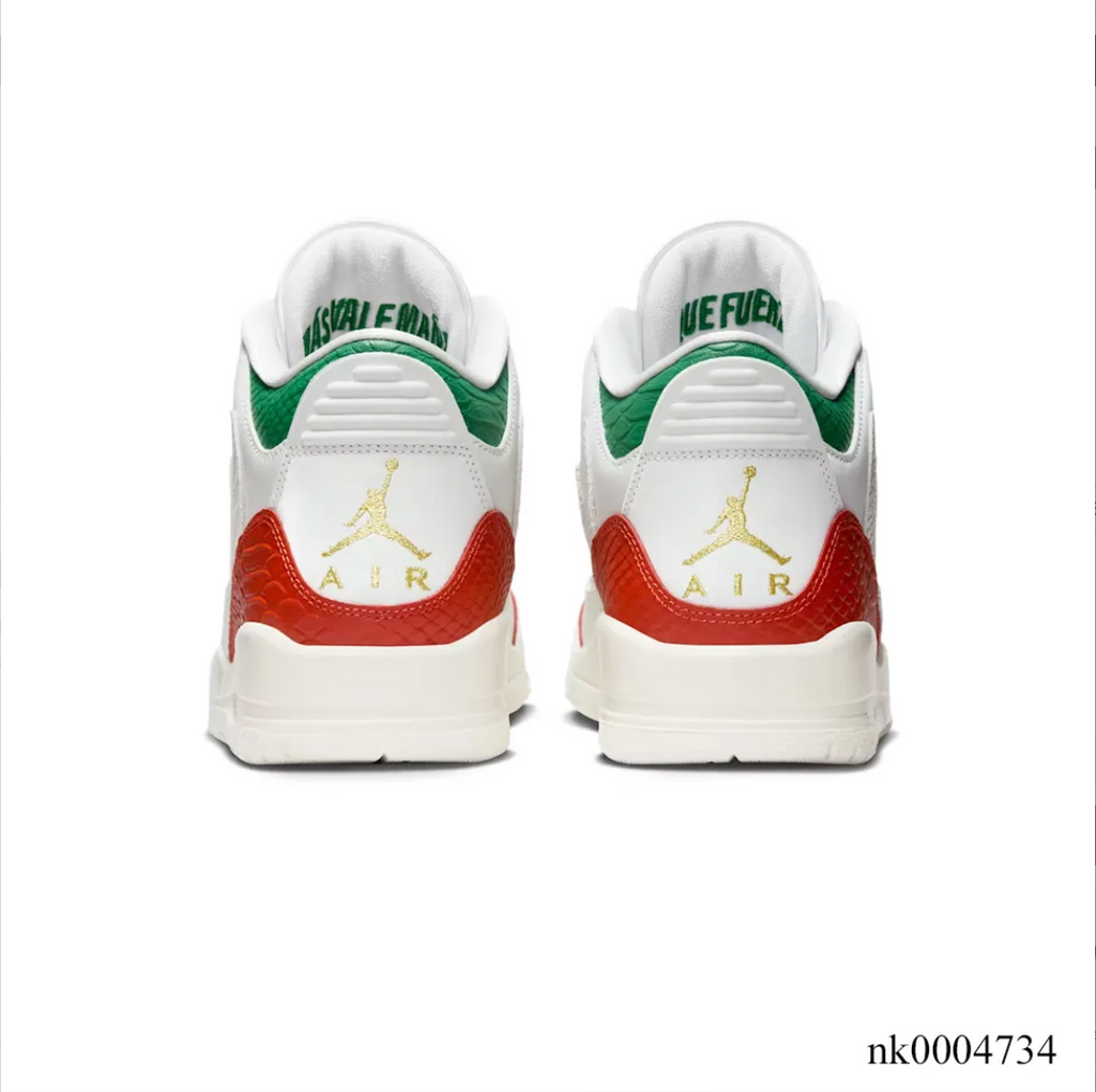 Air Jordan 3 Mexico El Vuelo Shoes Sneakers