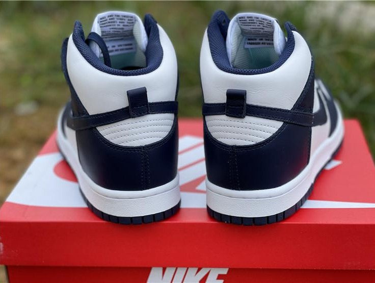 Dunk High Championship Navy Shoes Sneakers