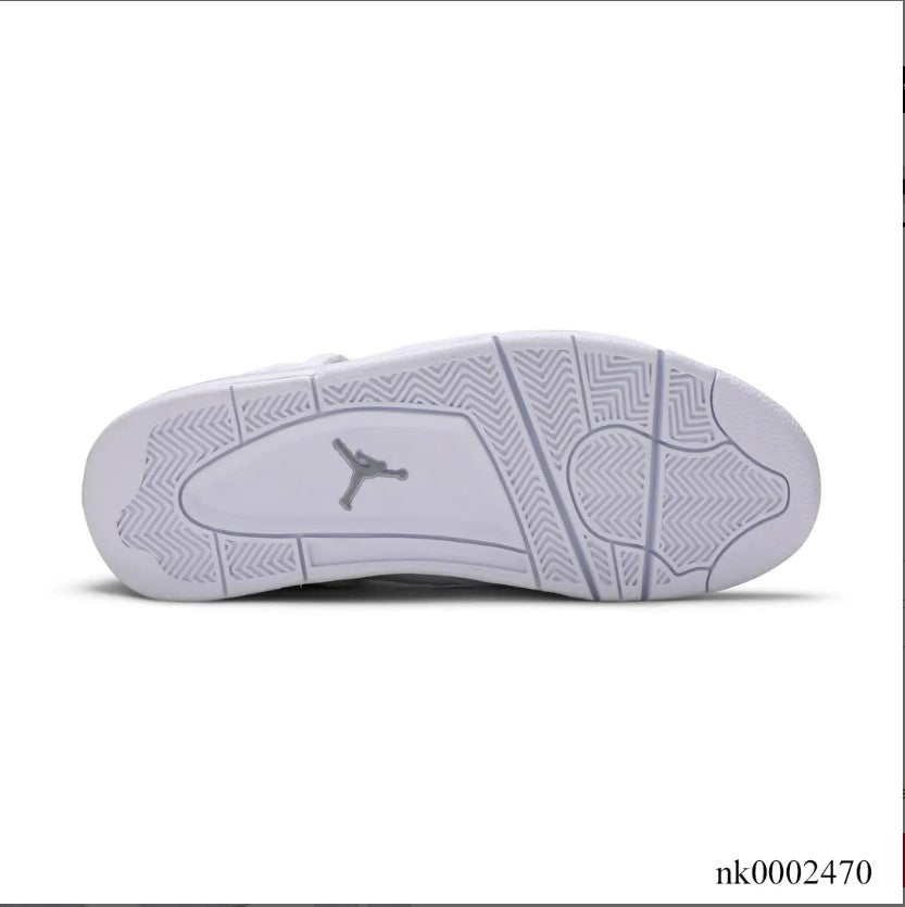 Air Jordan 4 Retro 25th Silver Anniversary Shoes Sneakers