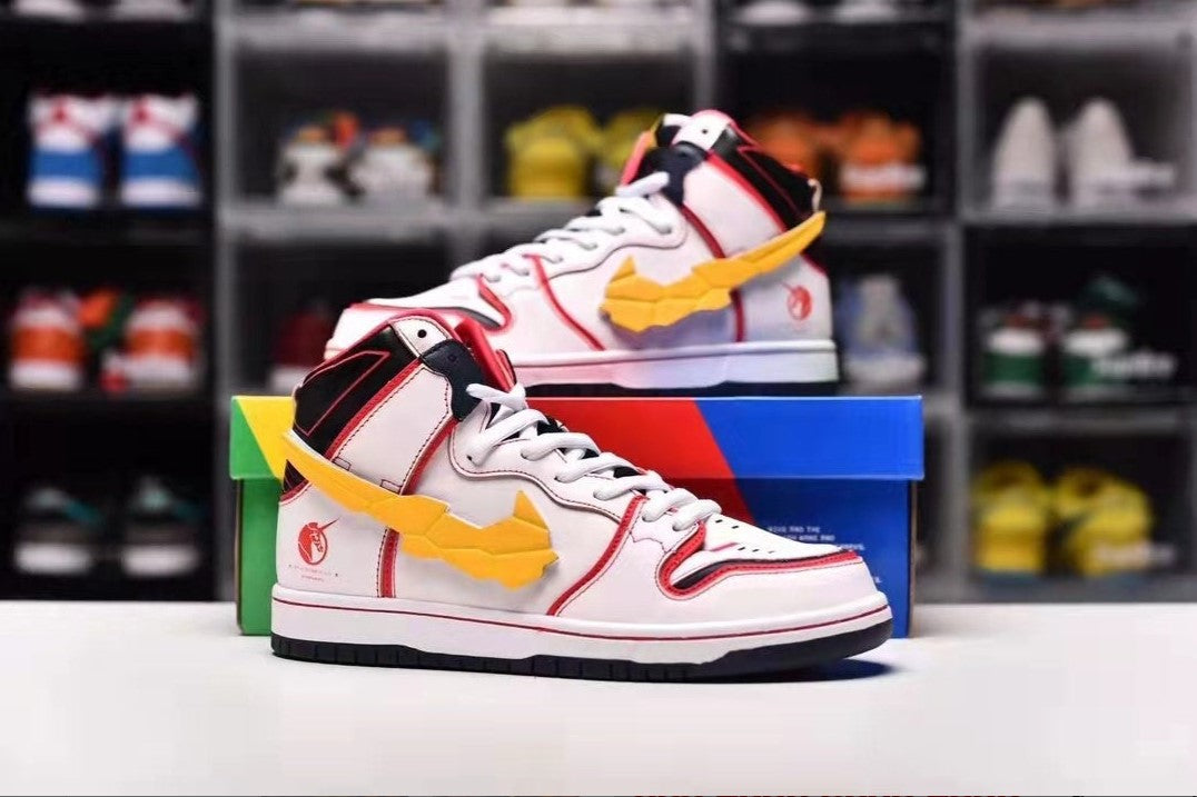 SB Dunk High Project Unicorn RX-0 x Gundam Shoes Sneakers