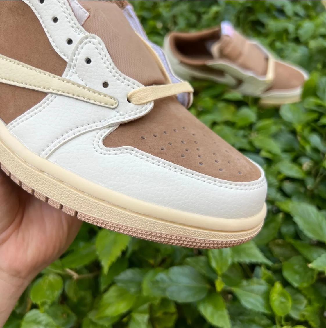 Travis Scott x Air Jordan 1 Low OG Brown Shy Shoes Sneakers