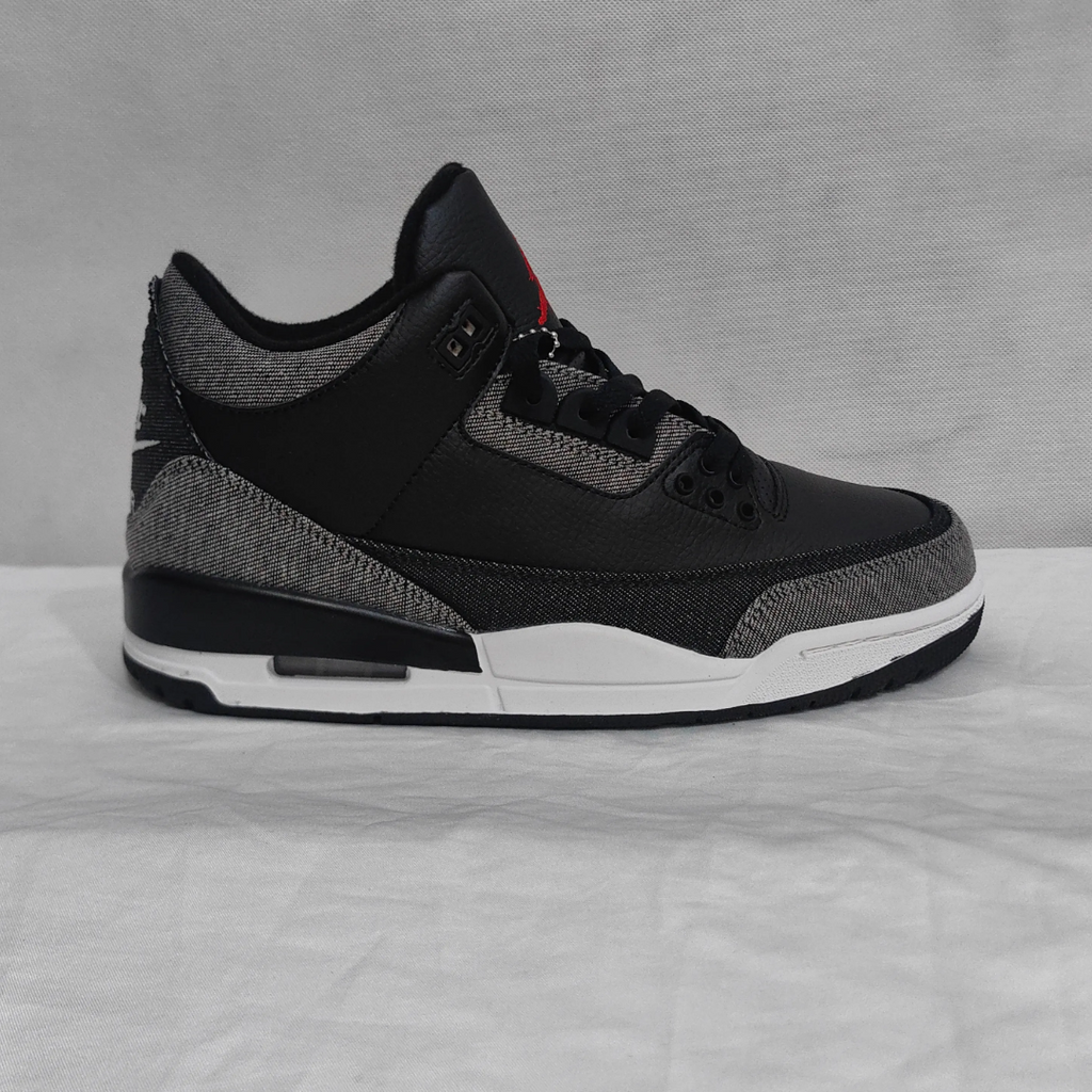 Levi’s x AJ 3 Black Denim Shoes Sneakers