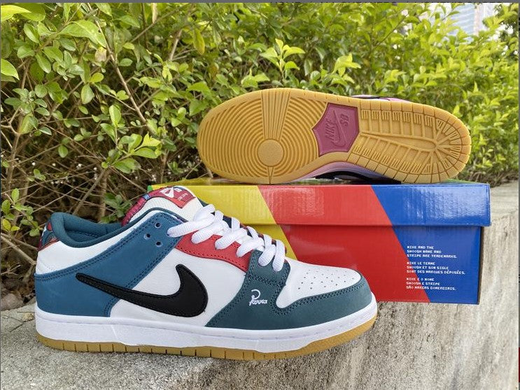 SB Dunk Low Parra Shoes Sneakers