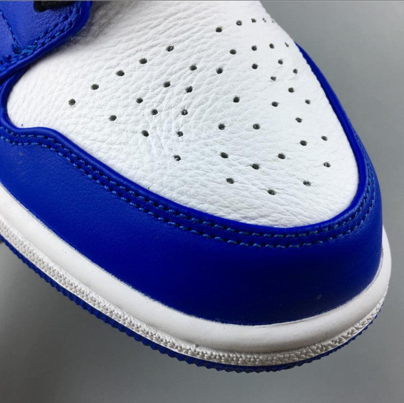 Air Jordan 1 Low Hyper Royal Orange Peel Shoes Sneakers