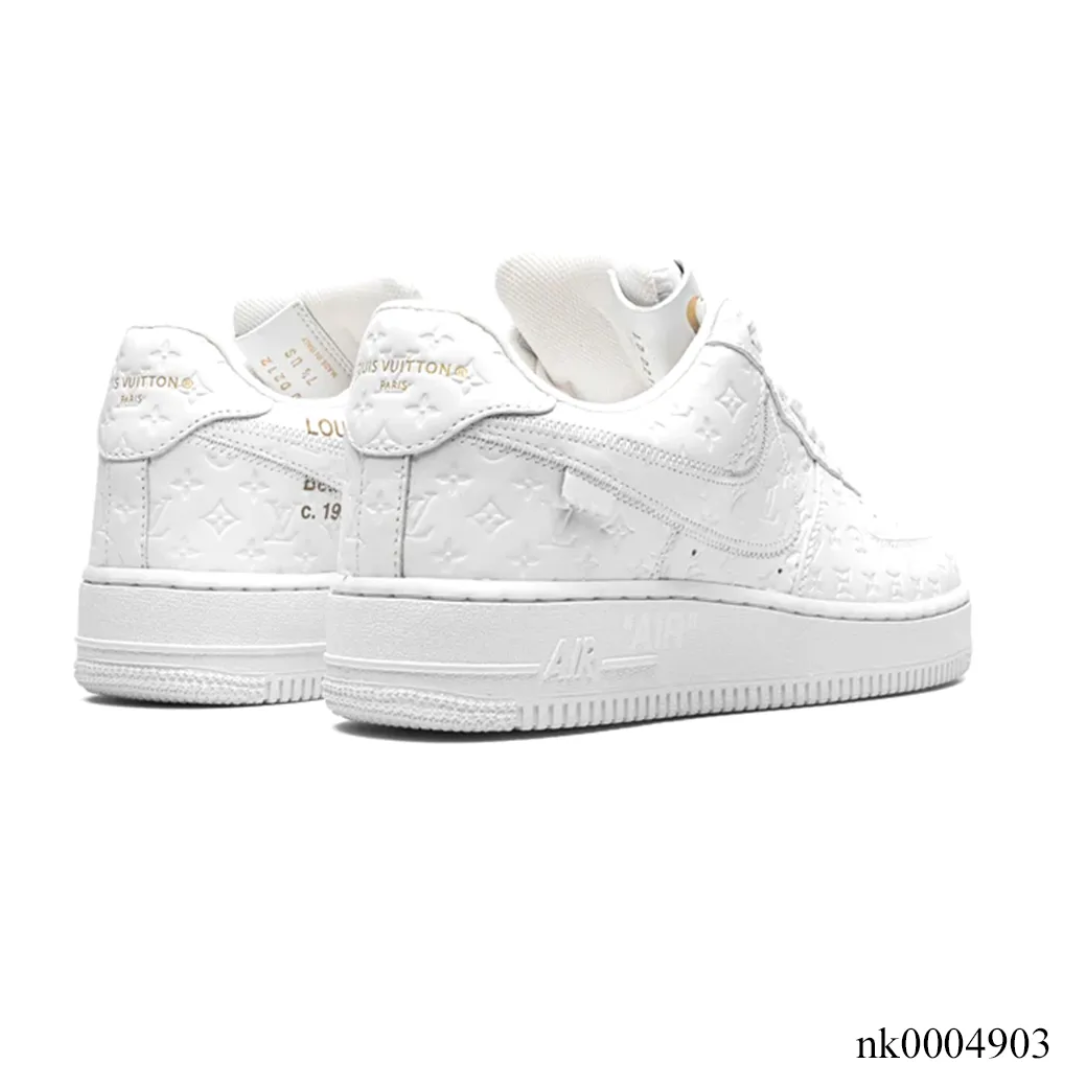 LV x Air Force 1 Virgil Abloh White Shoes Sneakers