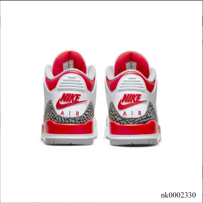 Air Jordan 3 Retro Fire Red Shoes Sneakers