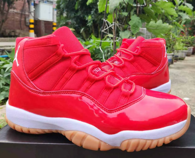 Air Jordan 11 Red Gum Shoes Sneakers