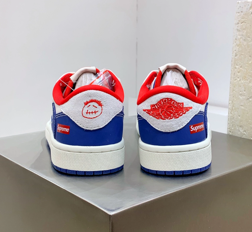 Air Jordan 1 x Travis Scott x Supreme Shoes Sneakers