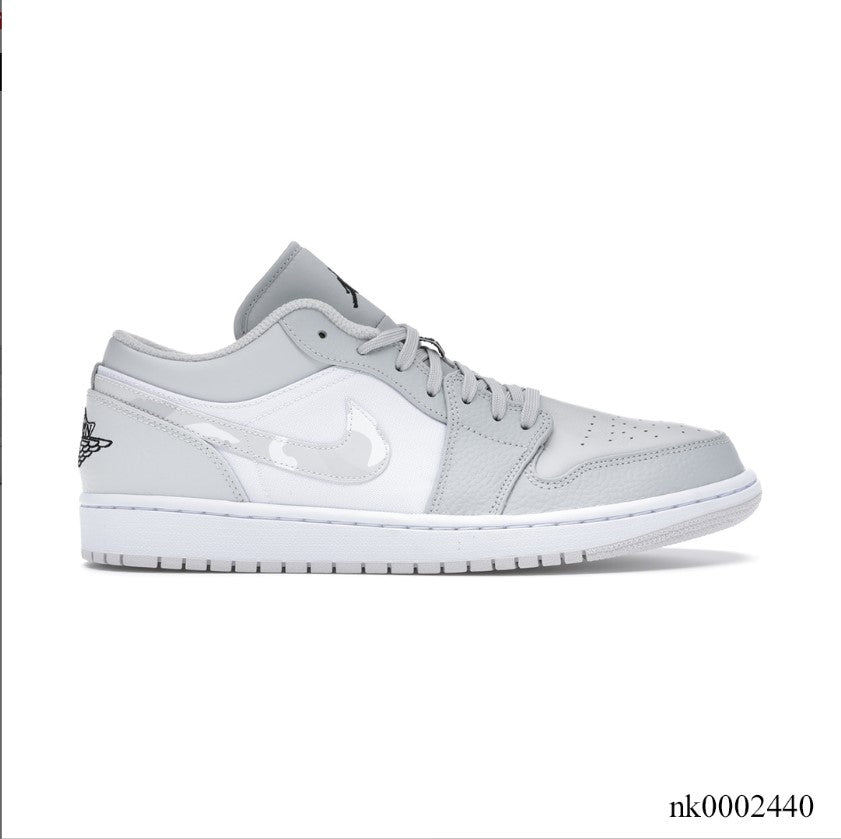 Air Jordan 1 Low White Camo Shoes Sneakers