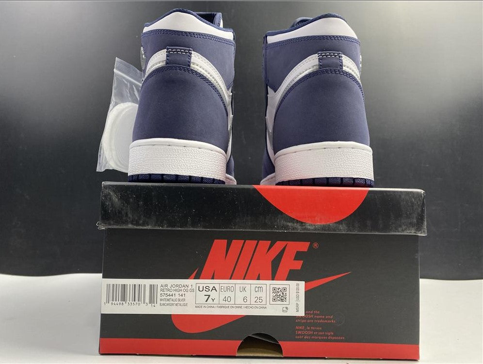 Air Jordan 1 Retro High CO Japan Midnight Navy Shoes Sneakers