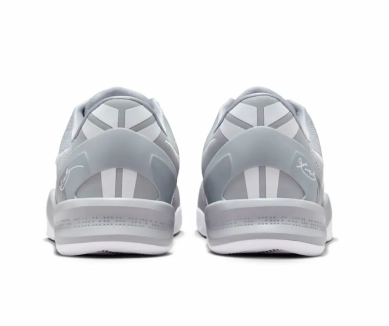 Kobe 8 Protro Wolf Grey Shoes Sneakers