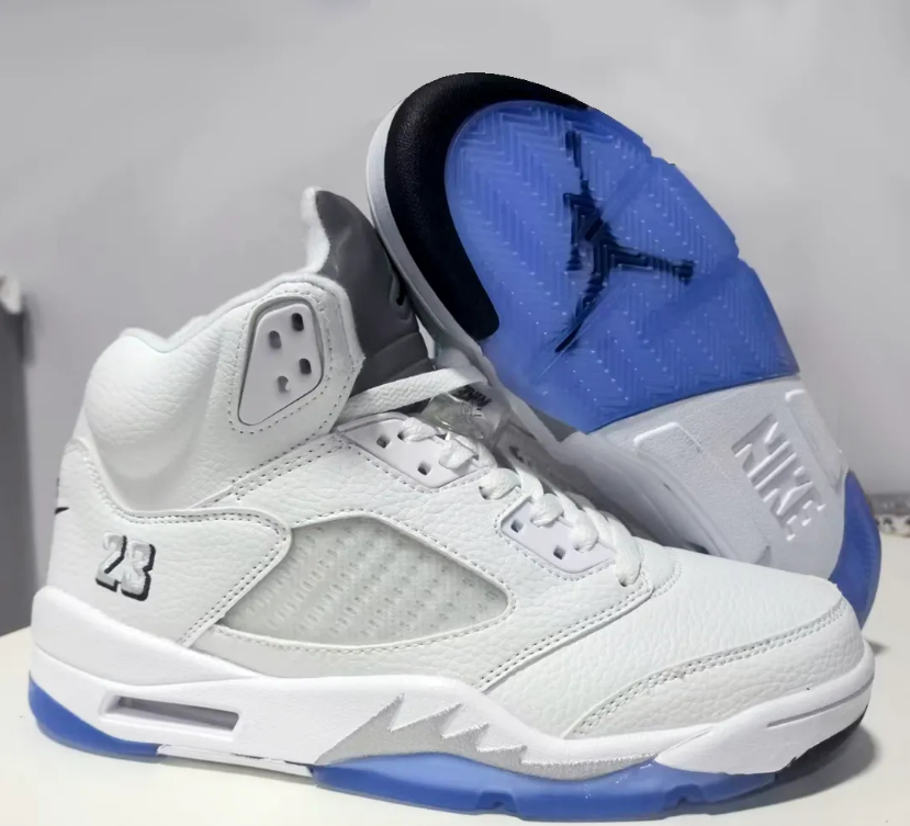 Air Jordan 5 White Metallic (2026) Shoes Sneakers