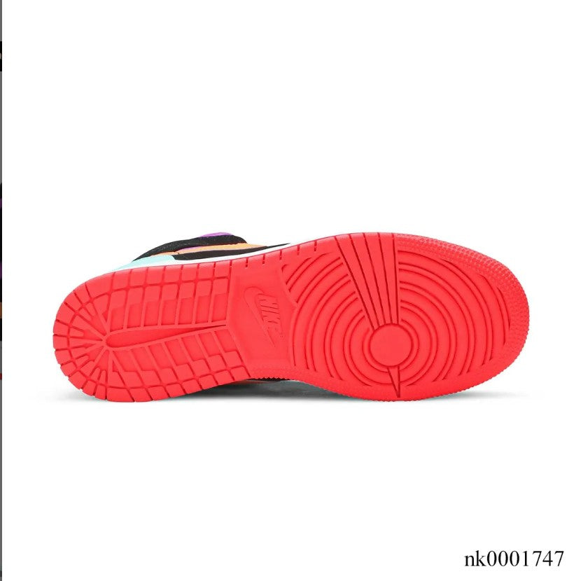 Air Jordan 1 Mid Multi-Color Shoes Sneakers