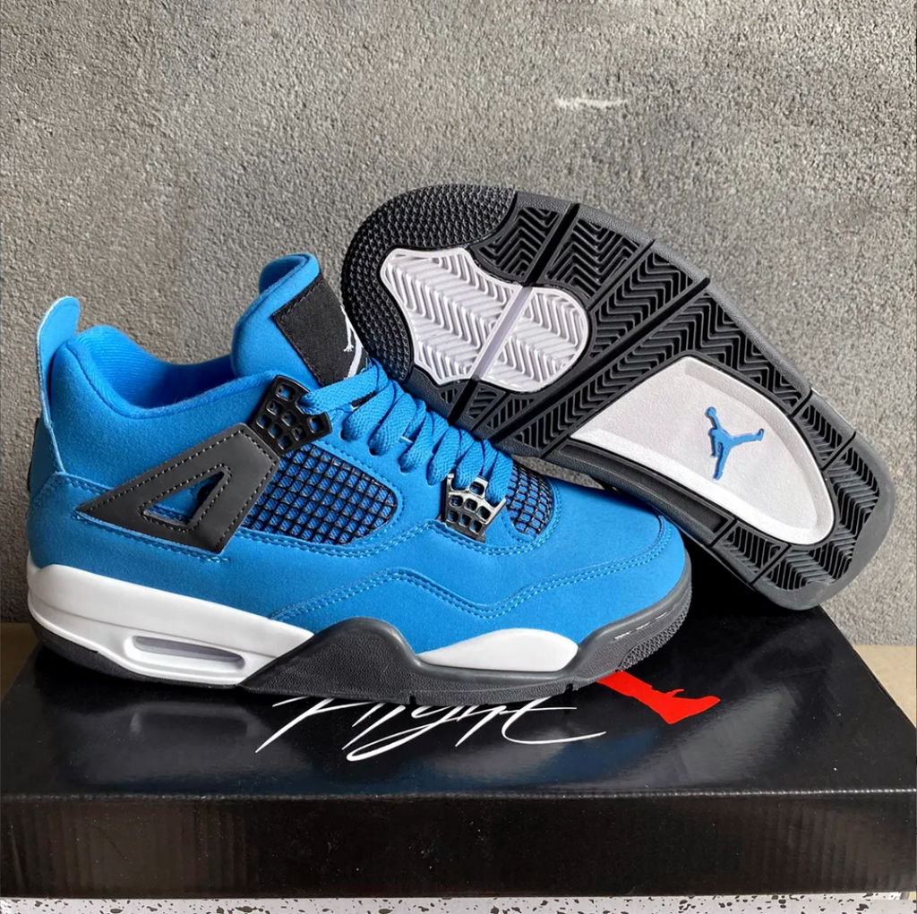 Air Jordan  4 Pure Blue Shoes Sneakers