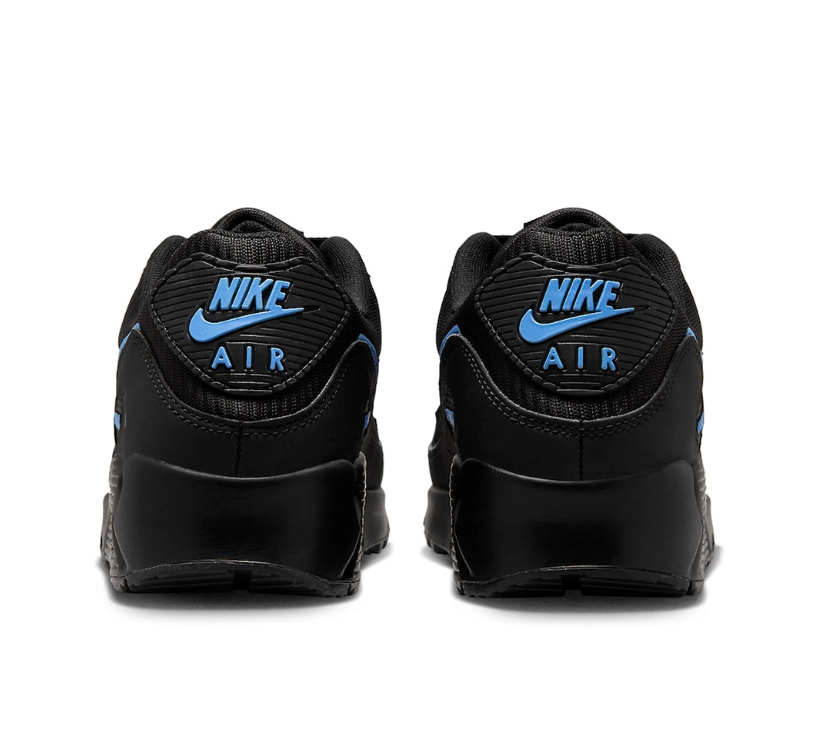 Air Max 90 Black University Blue Shoes Sneakers