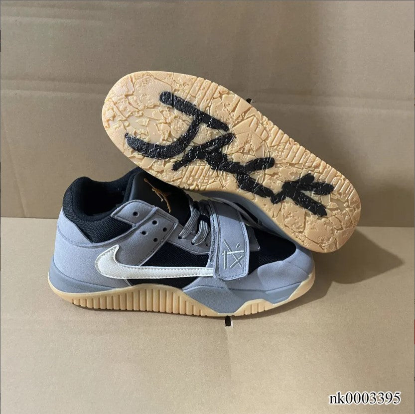 Travis Scott x Jumpman Jack Grey Black Gum Shoes Sneakers