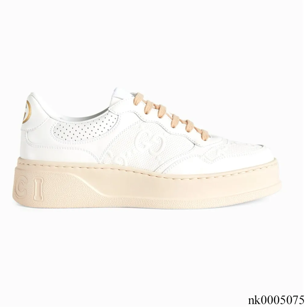 GG Embossed Leather Shoes Sneakers