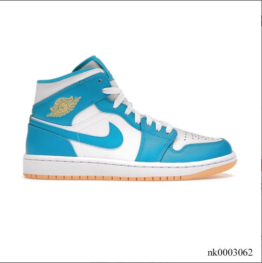 Air Jordan 1 Mid Aquatone Shoes Sneakers