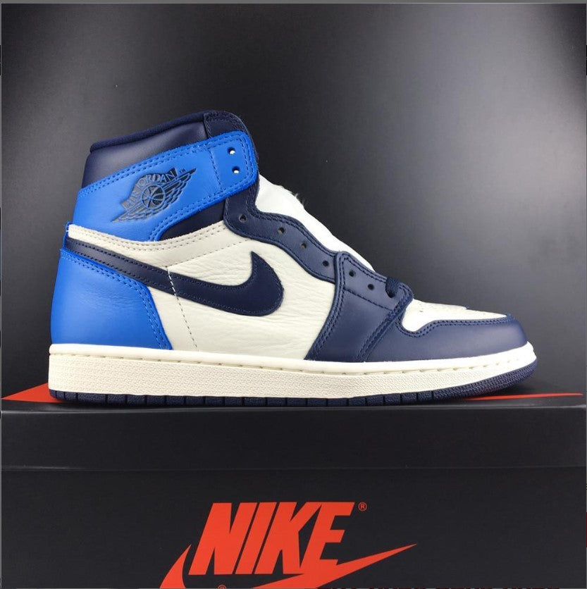 Air Jordan 1 Retro High Obsidian UNC Shoes Sneakers
