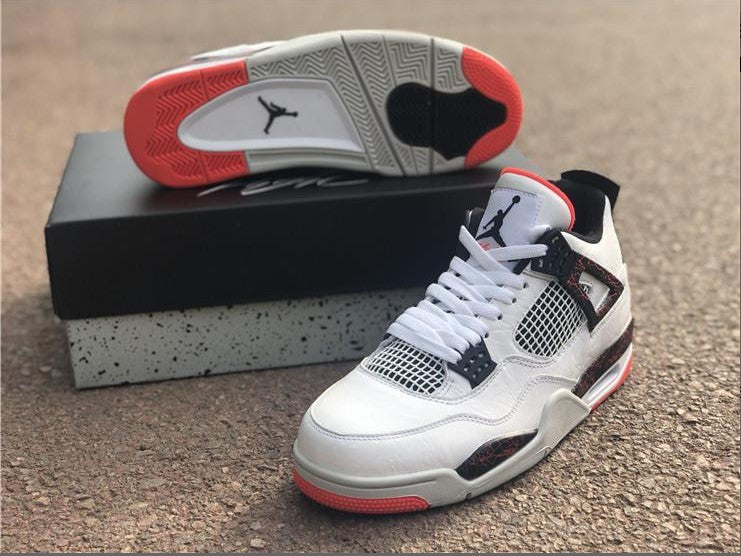Air Jordan 4 Retro Flight Nostalgia Shoes Sneakers (Big Size Available)