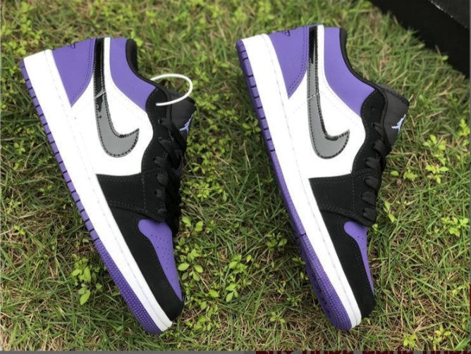 Air Jordan 1 Low Court Purple (GS) Shoes Sneakers