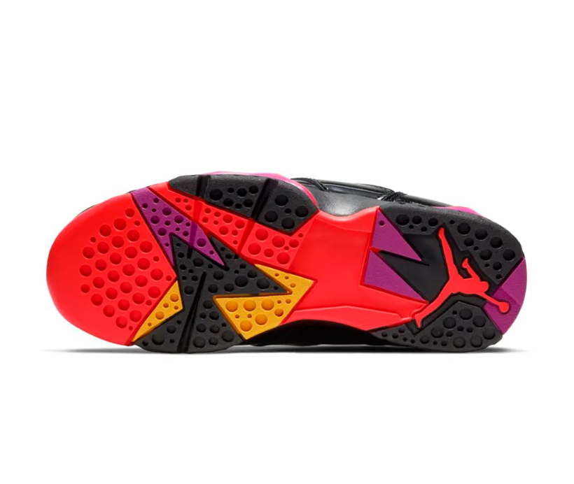 AJ 7 Black Gloss Shoes Sneakers