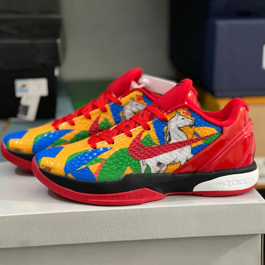 Kobe 6 Year Of The Horse Shoes Sneakers