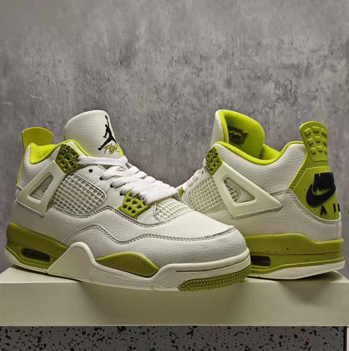 J.Balvin x Air Jordan 4 OG Lemonade Shoes Sneakers