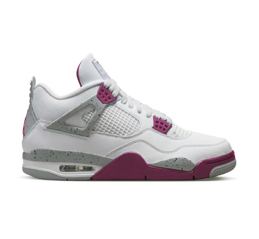 Air Jordan 4 White Purple Cement Shoes Sneakers