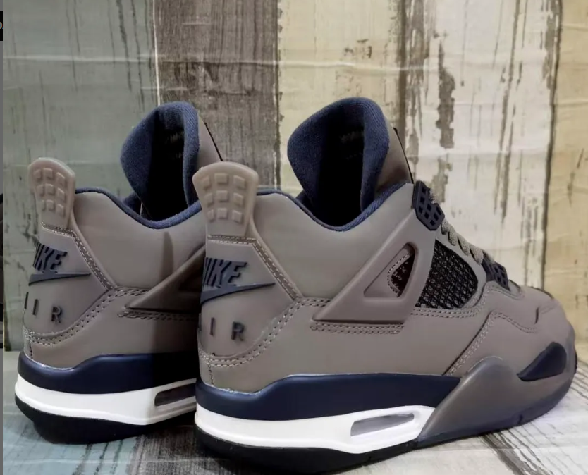 Air Jordan 4 Retro Cave Stone Shoes Sneakers