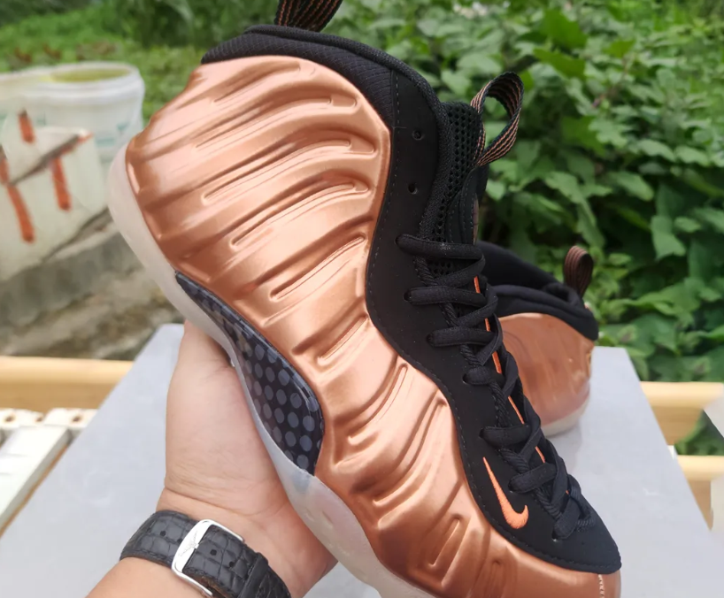 Air Foamposite One Metallic Copper Shoes Sneakers
