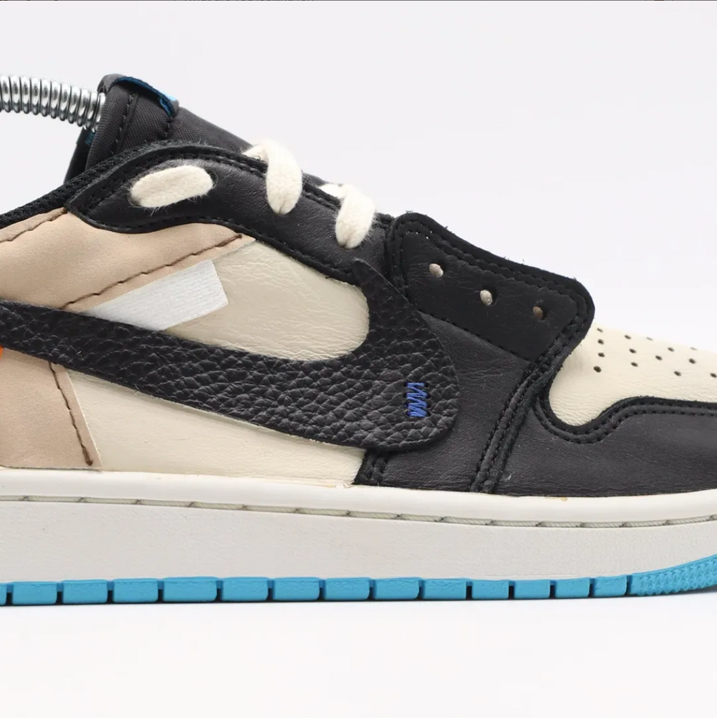 OW x Air Jordan 1 Low OG UNC Shoes Sneakers