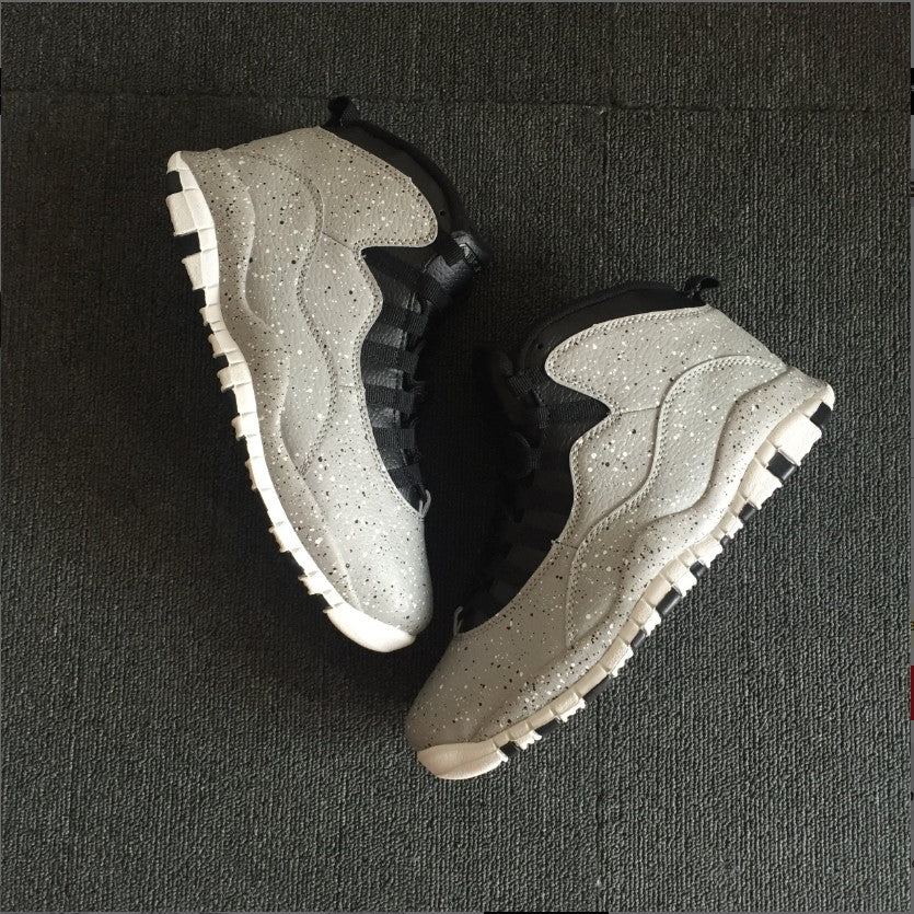 Air Jordan 10 Cement Shoes Sneakers