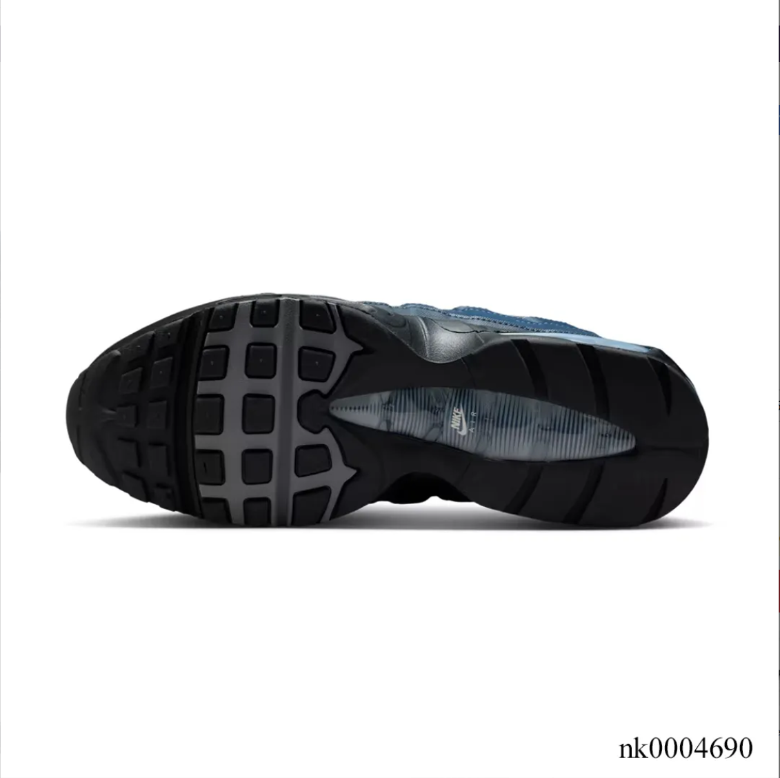 Air Max 95 Big Bubble Black Game Royal Shoes Sneakers
