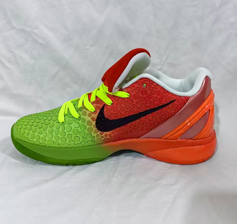 Kobe 6 Protro Grinch Custom Shoes Sneakers