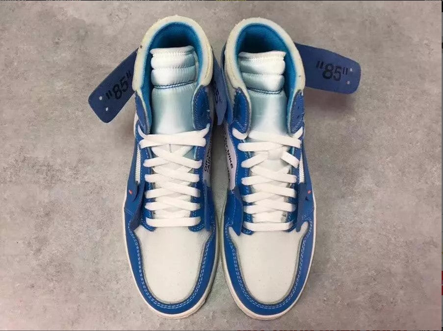 Off-White x Air Jordan 1 High OG UNC Shoes Sneakers