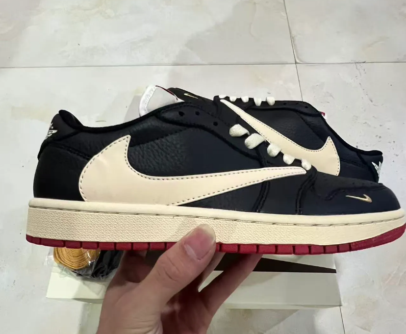 Nigel Sylvester x Travis Scott x Air Jordan 1 Low OG Shoes Sneakers