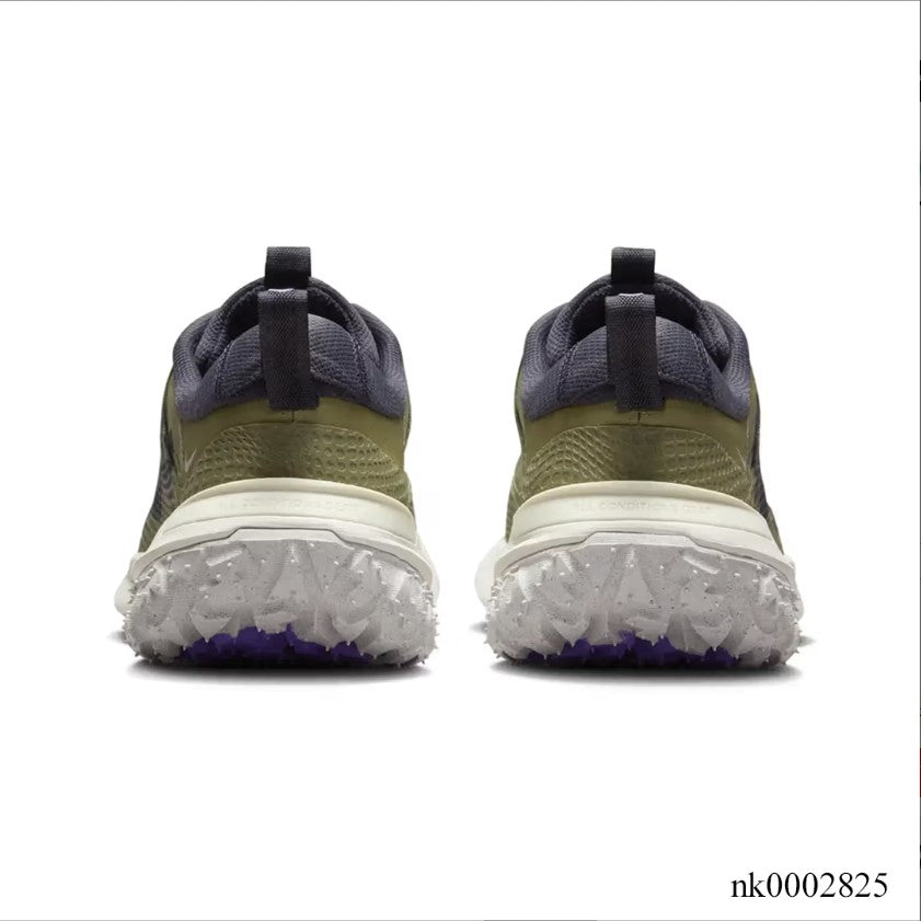 Nike ACG Mountain Fly 2 Low Neutral Olive Mountain Grape Shoes Sneakers