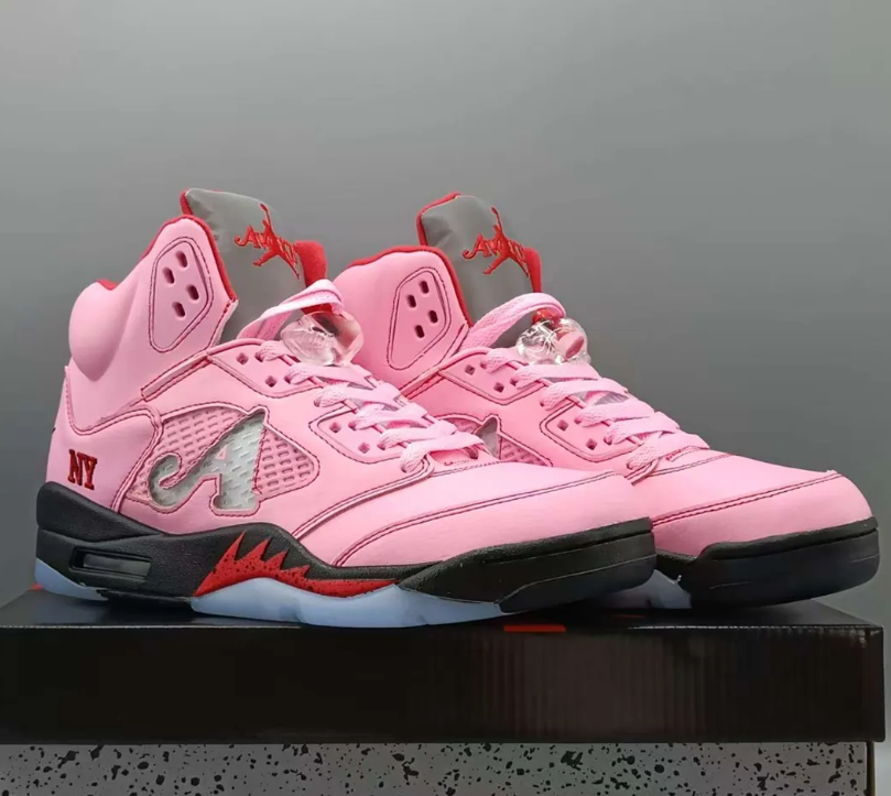 Awake NY x Air Jordan 5 Arctic Pink Shoes Sneakers
