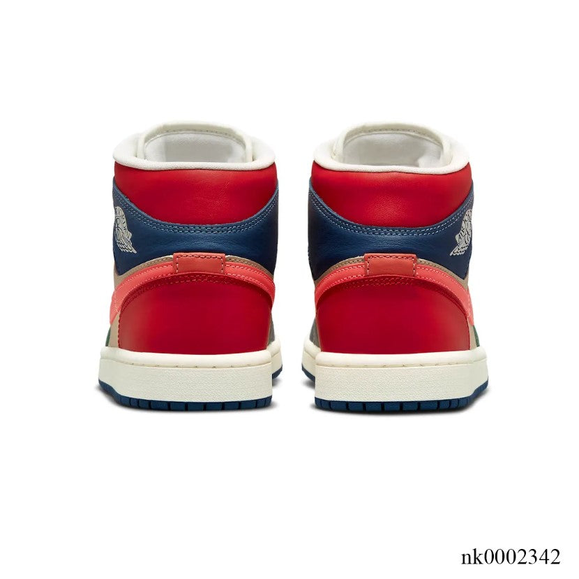Air Jordan 1 Mid SE Multi Color Shoes Sneakers