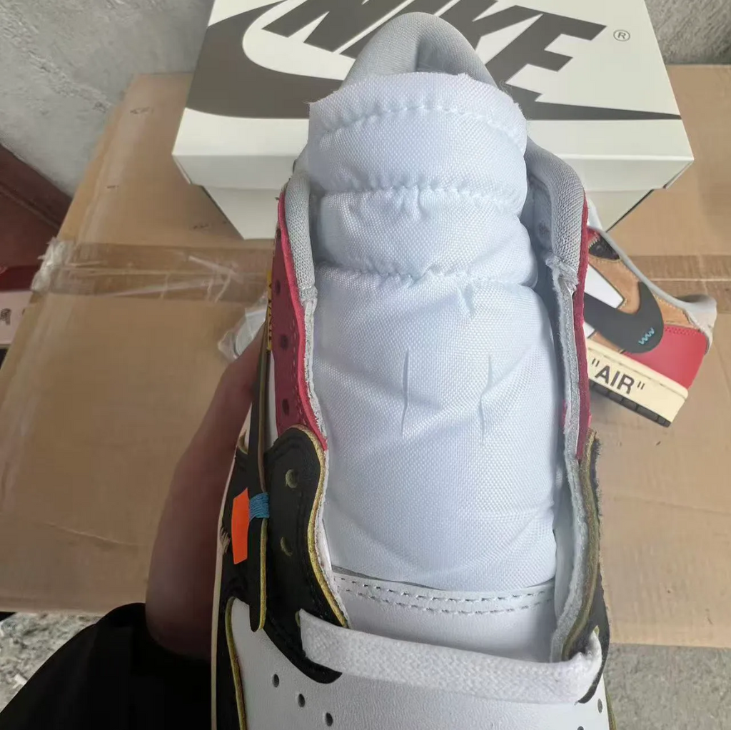 OW x Air Jordan 1 Low OG Goat Lows Shoes Sneakers