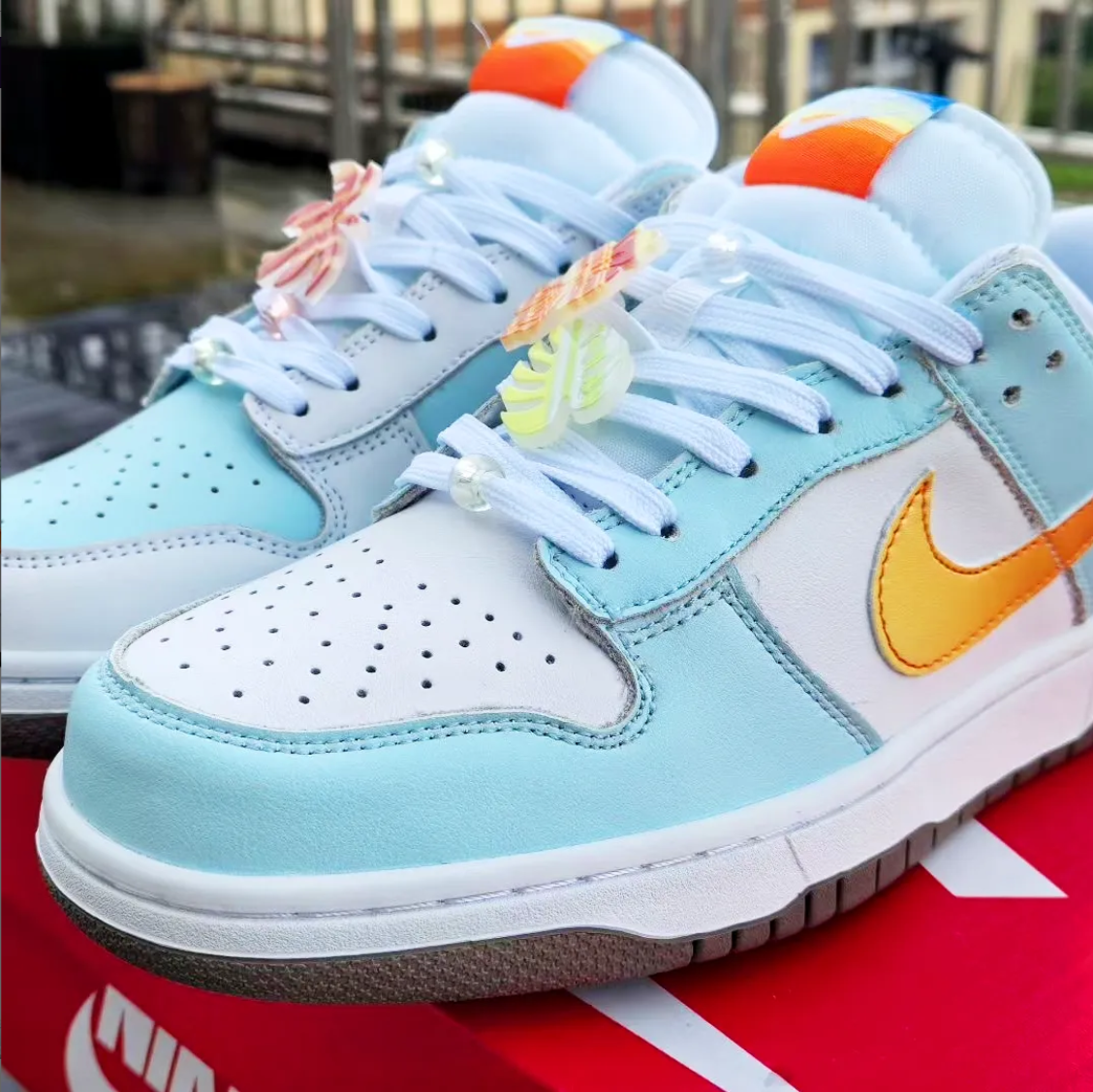 Dunk Low LX Beach Sunset Shoes Sneakers