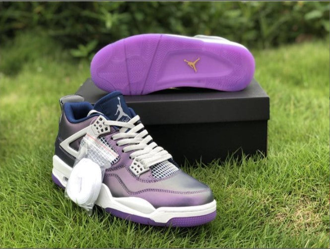Air Jordan 4 Retro Monsoon Blue (GS) Shoes Sneakers