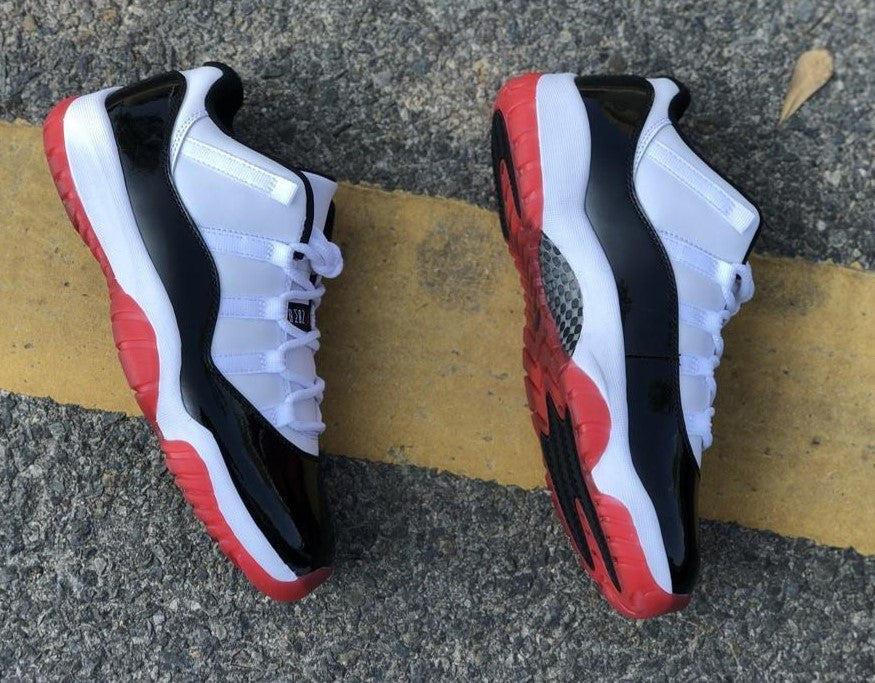 Air Jordan 11 Retro Low Concord Bred Shoes Sneakers