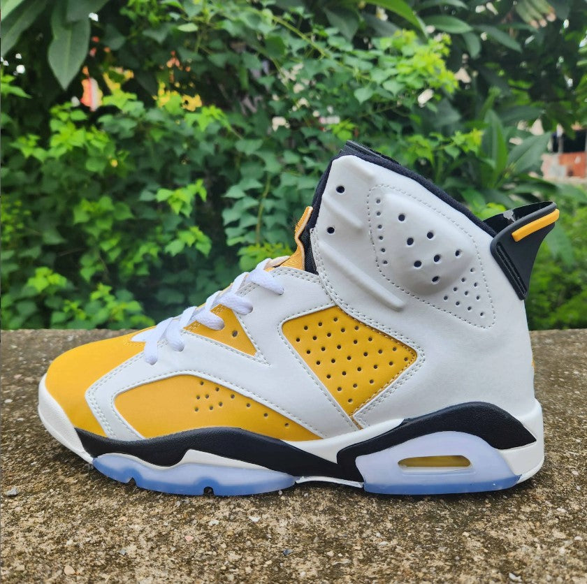 Air Jordan 6 Yellow Ochre Shoes Sneakers